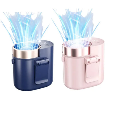 Outdoor Portable Small Fan Long Range High Wind Usb Charging Hanging Waist Fan Cooling Portable Fan