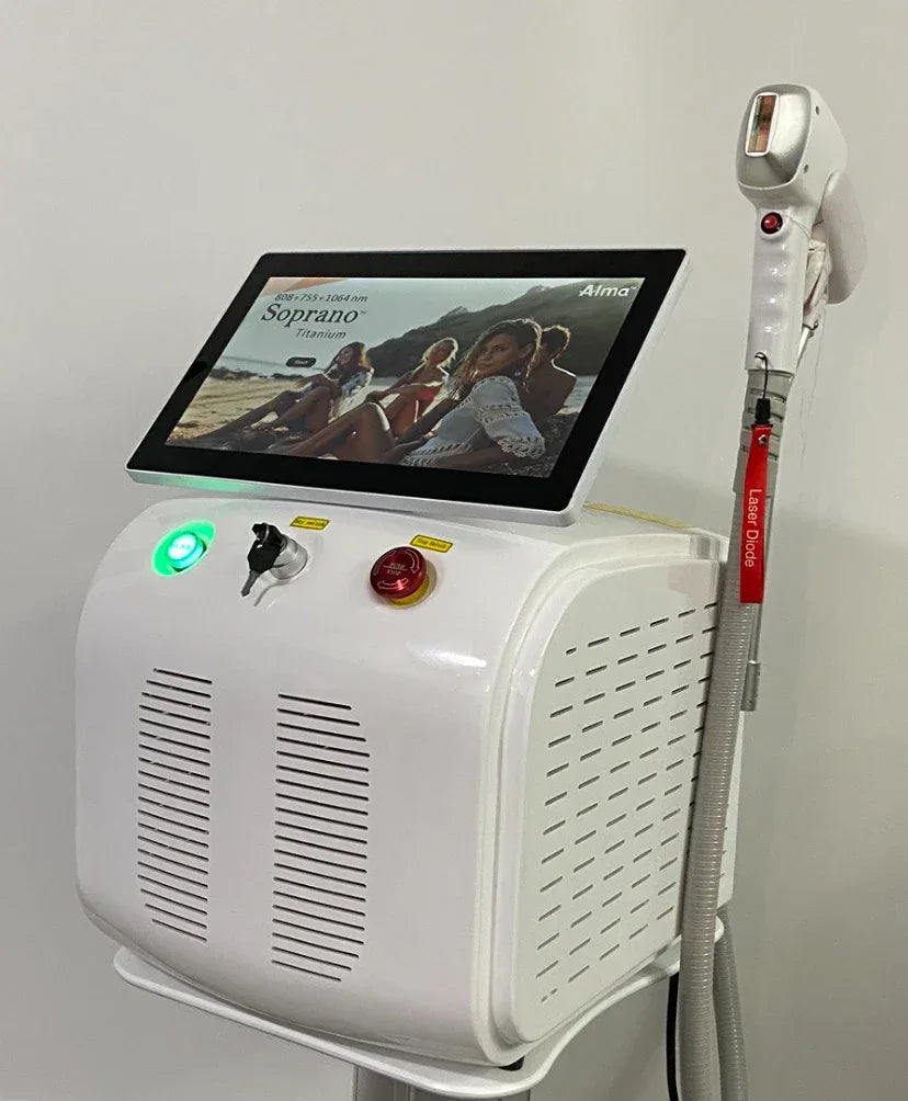 4000w High Power Diode Laser Hair Removal Cold Permanent Epilator Hair Removal Device Diode Laser Remove Hair Machine
