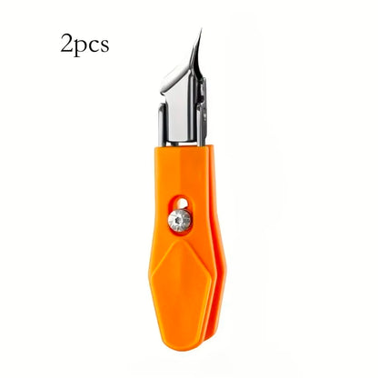 25° Slant Edge Nail Clipper Wide Opening Stainless Steel Professional Ingrown Toenail Tools Eagle Beak Oblique Toe Nail Trimmers