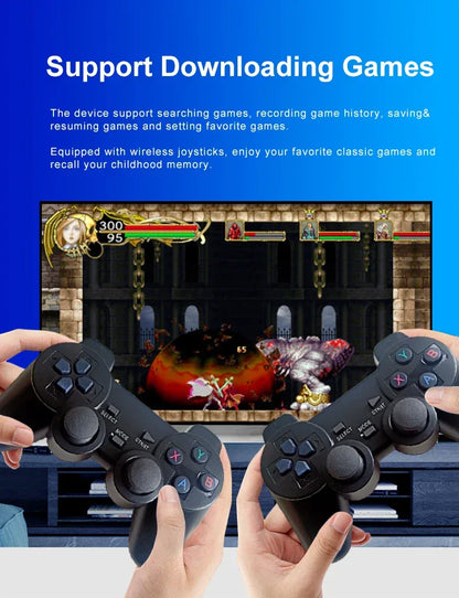 TV Stick M8II Video games devices DDR3 CPU-RK3032 Support expand 32GB 20000+ Games Wireless Controller Switch TV Stick