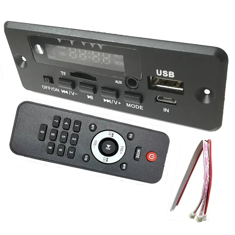 Speaker modification MP3 decoder LED display 12v5V universal lossless Wav module audio decoder PCBA