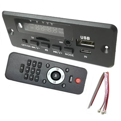 Speaker modification MP3 decoder LED display 12v5V universal lossless Wav module audio decoder PCBA