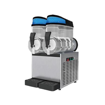 Commercial Fully-Automatic Stainless Steel Snow Cone Machine 12kg/min for Hotel Household Outdoor Use & Snow Cones/Slushies
