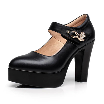 5 8 10cm Small Size 32-44 Elegant Gold Silver Wedding Shoes Women Platform Pumps 2026 Block High Heels Shoes Dress Office Model