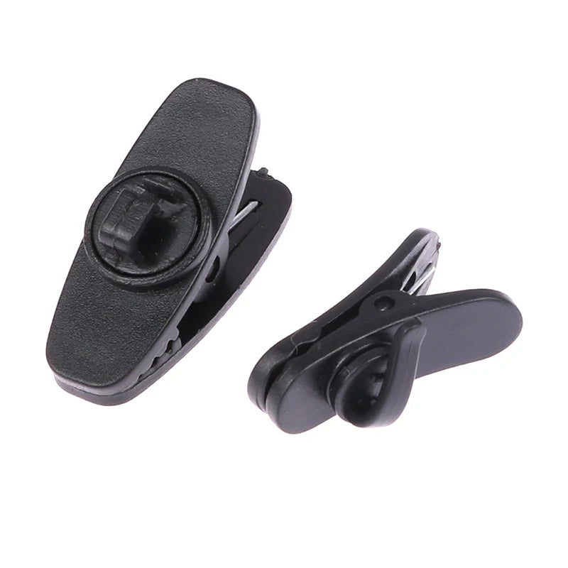 10PCS Earphone Cable Wire Clip Cord Collar Plastic Nip Clamp Organization Holder Headset Audio Line Protable