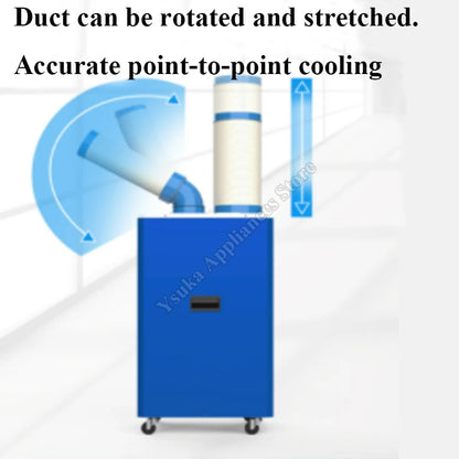 Mobile Air Conditioning Customization Post Special-Purpose All-In-One Rapid Cooling Refrigeration Machinery