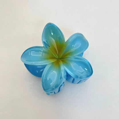 New Flower Shape Hair Claw Clips for Women Girls Barrette Crab Claw Clip Ponytail Hairpins Bath Beach Headwear Hair Accessories