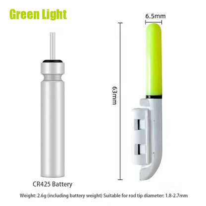 1PC Night Fishing Electronic Rod LED Light Stick Luminous Glow Waterproof Rock Fishing Float Tackle Accessories CR425 Battery