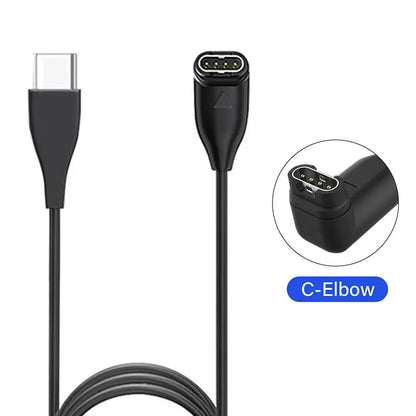Charger for Garmin Forerunner 45 55 245 255 265 745 945 955 965,Vivoactive 3 4S, Venu 2 Plus,Fenix 8 7 7S 7X 6 5 Charging Cable