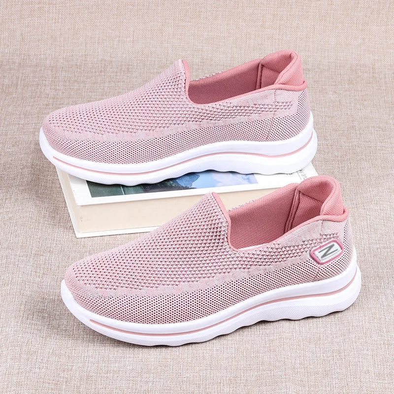 Women's Shoes 2025 Casual Sneakers Breathable Chunky Sole Free Shipping Summer Women's Shoes
