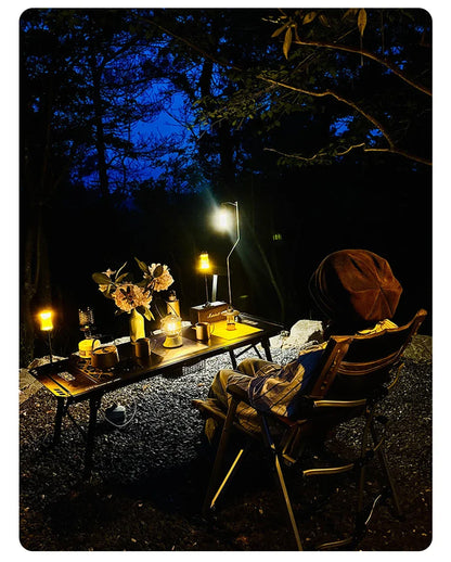 WESTTUNE Outdoor IGT Table IGT 5 Unit Aluminum Alloy Camping Table Portable Folding Desk for Picnic RV Trip Patio Backyard BBQ