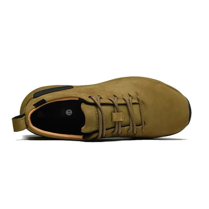 Genuine Leather Men Shoes Casual Sneakers Breathable Walking Slip On Platform Shoes Man Flats Sports Shoes Zapatillas