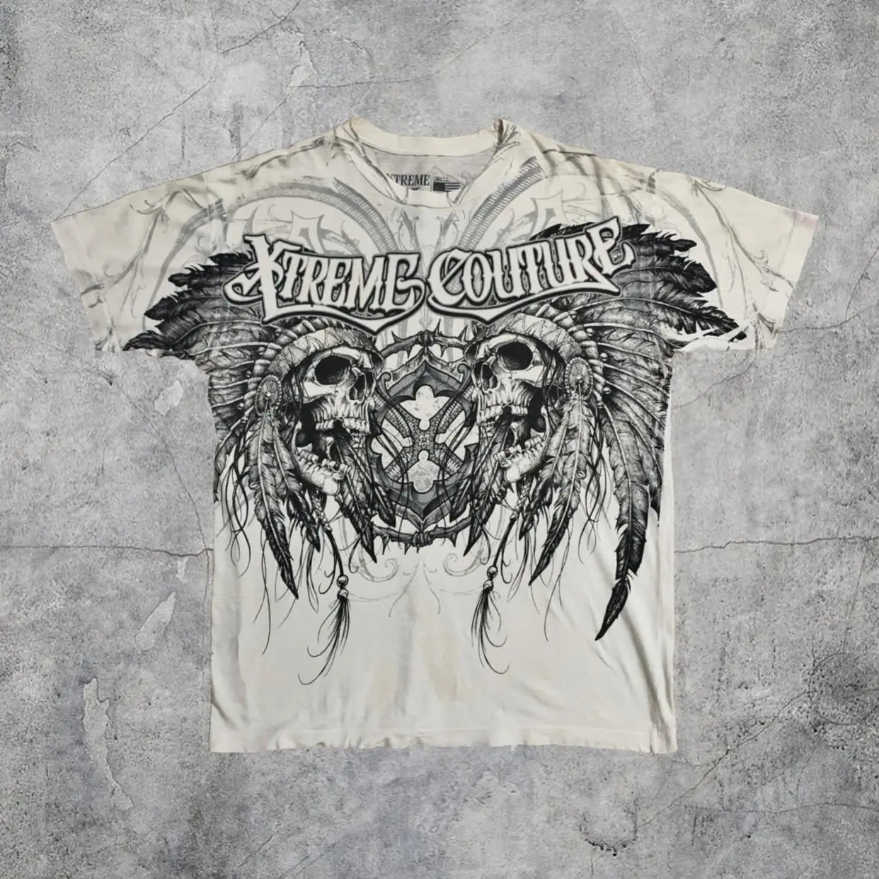 Y2K Xtreme T Shirt Man's Clothing Skeleton Printing Tops Harajuku Fashion Trend Baggy Men And Women Short Sleeves