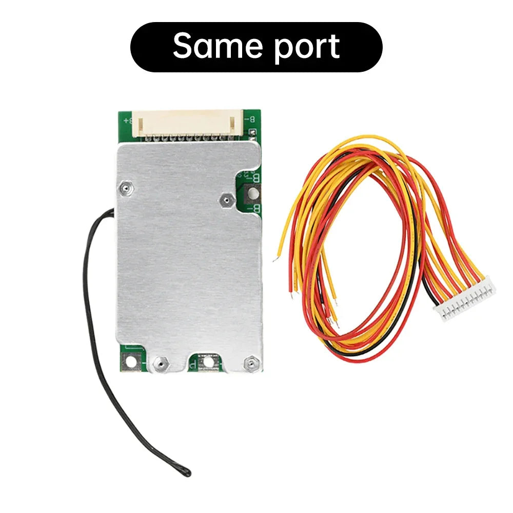 BMS 10S 36V 30A Same Port Split Port Lithium Battery Protection Board with Equalization 18650 Battery Balanced Protection Board