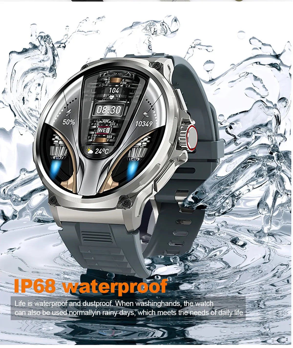 New 1.85-inch Ultra HD SmartWatch GPS Track Bluetooth Call 710 Mah Large Battery Sports Fitness smartwatch 2026 clock Gift Hot