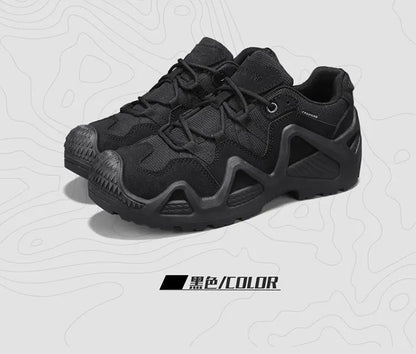 Men Sneakers 2025 Autumn New Outdoor Hiking Shoes Retro Platform Non-slip Casual Sneakers Lace-up Climbing Shoes Sports Shoes