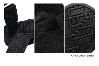 Black Men's Outdoor Casual Arch Support Sandals Anti-Slip Breathable Beach Holiday Sports Sandals for Summer Walking Size 40-45