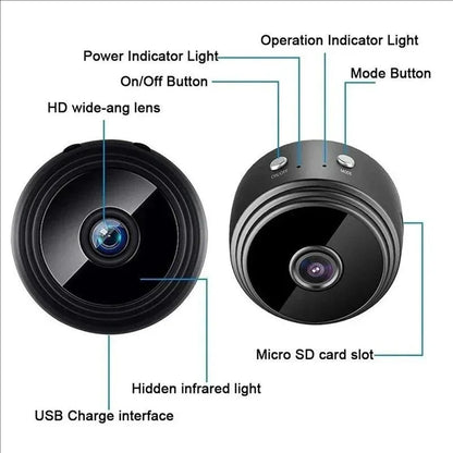 Wireless WiFi Camera A9 Mini Video Recorder Camera Security Monitoring Camera Intelligent Home Security For Infants