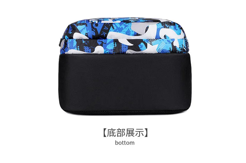 Camouflage printed school backpacks for teenage boys and girls Men's large capacity backpack computer bag student schoo bags