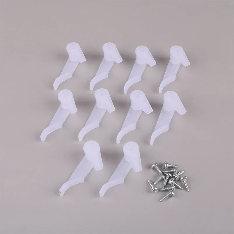 Ceiling Light Clip Clamps With Screws Lampshade Fixed Clamp Plastic Buckle For LED Fixture Ceiling Lamp LED Lighting Accessories