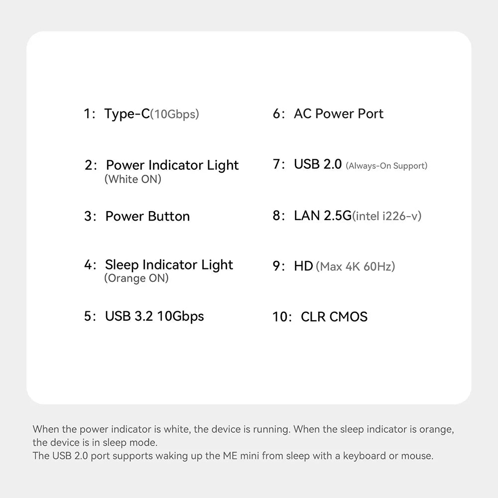 Beelink ME Mini ME Pro Intel Twin Lake N150 LPDDR5 4800MHz 16GB RAM 1T SSD WiFi6 4K Dual Lan Home Network Storage NAS Mini Host