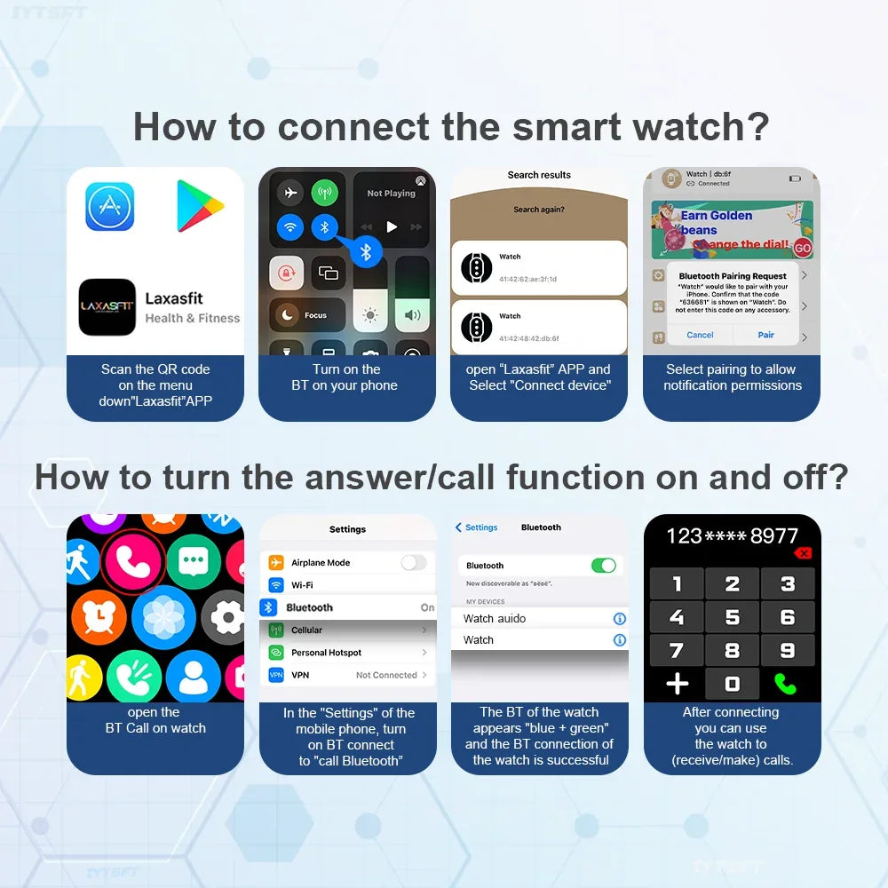 LAXASFIT 2025 New H9 Smartwatch Dial to Answer Calls Calorie Tracking Heart Rate Blood Oxygen Monitoring Bluetooth Smartwatch
