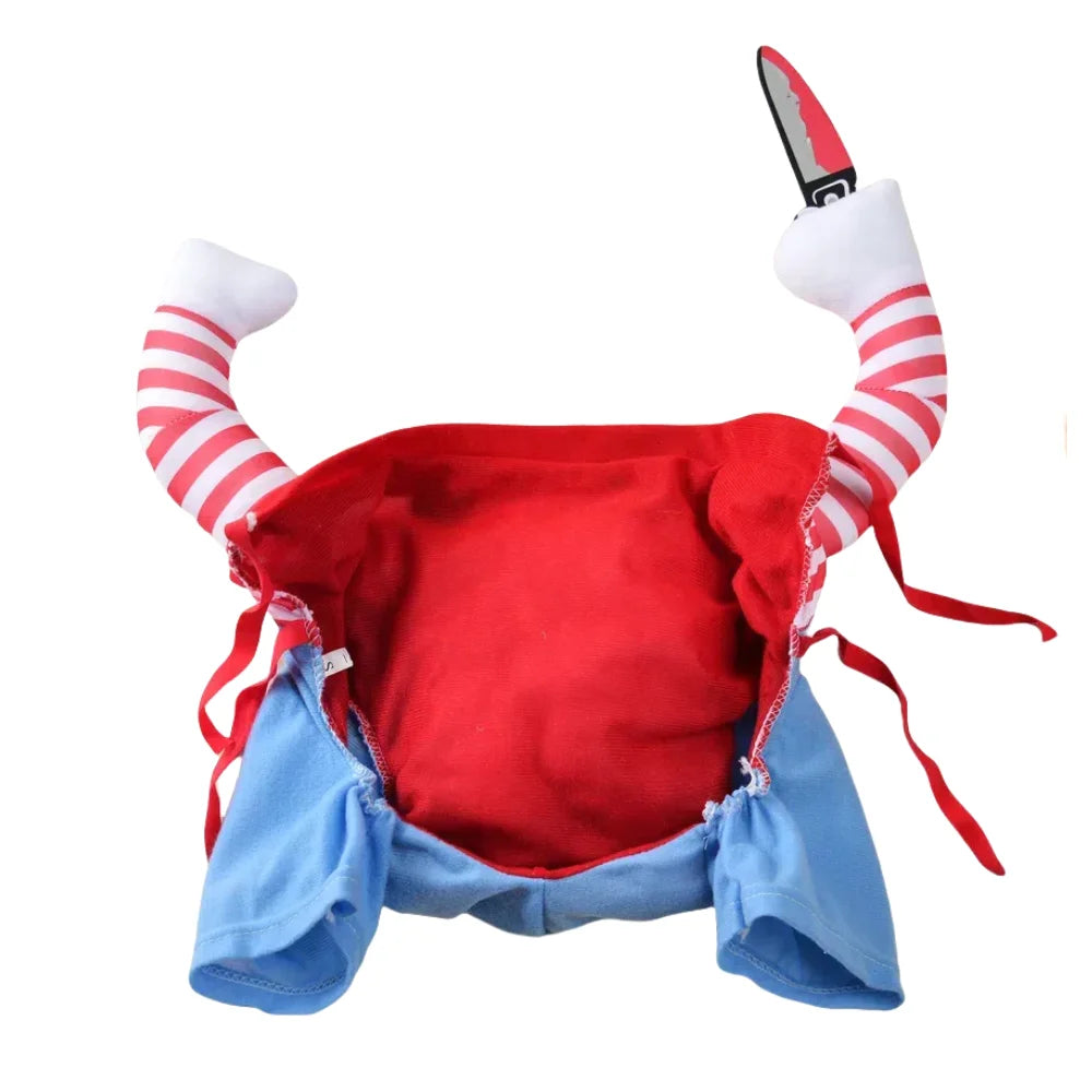Halloween Funny Dog Clothes Small Medium Large Dogs Cat Cosplay Pets Dress Up Puppy Pullover Chihuahua Costume Party Pet Outfits