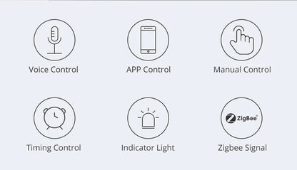 Zemismart Zigbee Interrupter 1 2 3 4 6 Gangs Light Switch Brazilian Wall switches Work with Tuya Smart Life Alexa Google Home
