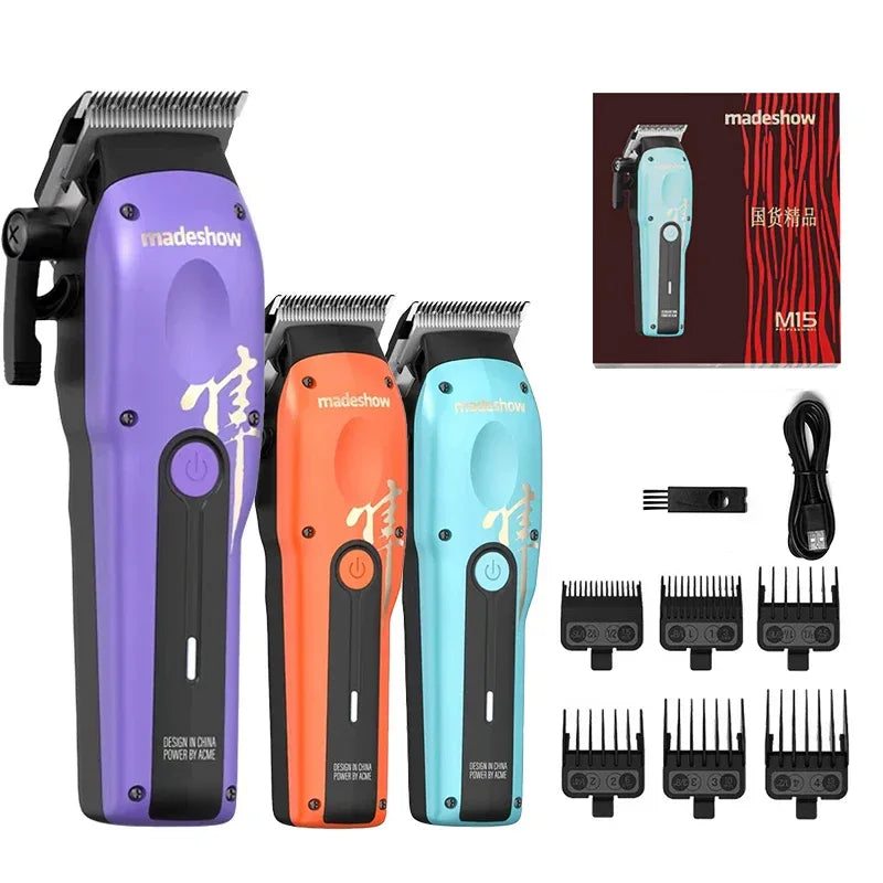 M15 Madehsow Hair CLippers PROFESSIONAL,7000RPM Hair Clipper for Barbers,Hair Cutter machine