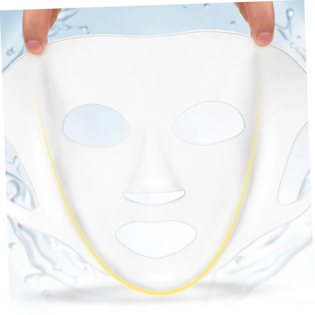 3D Silicone Face Mask Cover Reusable Face Mask Holder for Sheet Masks Moisturizing Facial Mask Cover Prevent Evaporation Beauty