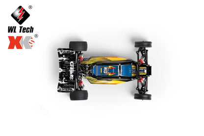 Wltoys 244016 Remote-Controlled High-Speed 1:24 Electric Competitive High-Speed Remote-Controlled Toy Car Rc Model Christmas Toy