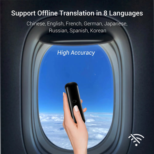 Voice Translate 144 Language APP Bluetooth Multi Languages Instant Translated Wireless Real Time Translator for Traveling Learn