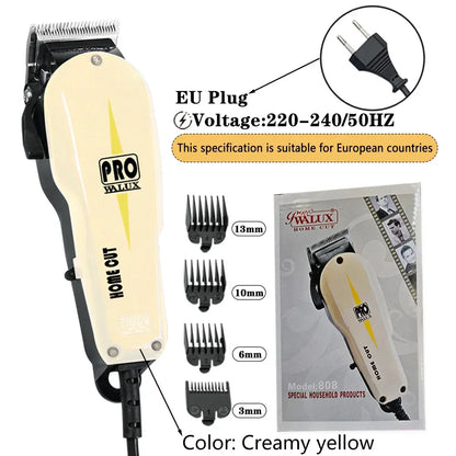 Adjustable Professional Corded Hair Clipper  Hair Trimmer For Men 10W Electric Powerful Barber Shop Haircut Machine Tapering