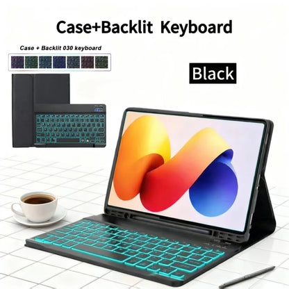 Case for Redmi Pad Pro/Redmi Pad 2 Pro 12.1 inch For Xiaomi Poco Pad 12.1 lnch Keyboard Case with Detachable Bluetooth Keyboard