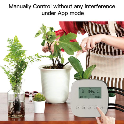 WiFi Tuya Smart Watering Machine Automatic Micro-drip Irrigation System Plants Controller System Irrigation Tool Alexa Google