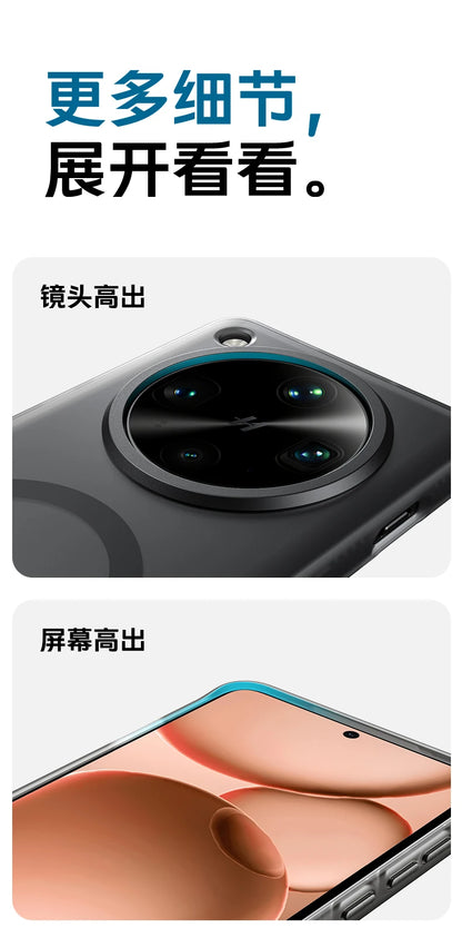 For OPPO Find X8 Ultra Pro Case Luxury Skin Feel Matte Magsafe Magnet Phone Cover For OPPO Find X 8 X8Pro Shockproof Bumper