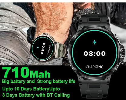 New 1.85-inch Ultra HD SmartWatch GPS Track Bluetooth Call 710 Mah Large Battery Sports Fitness smartwatch 2026 clock Gift Hot