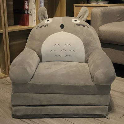 Sofas Children Sofa Cute Cartoon Lazy Folding Small Sofa Bed Girl Princess Baby Toddler Dual-purpose Child Seat All sofas