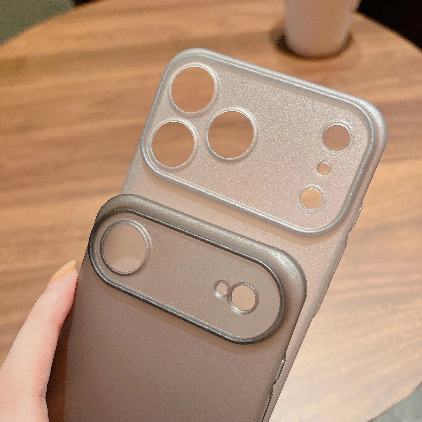 Ultra Thin PP Hard Case for iPhone 17 Air 17 16 15 14 13 12 mini 11 Pro X XR XS Max 16E Clear Translucent Shockproof Slim Cover