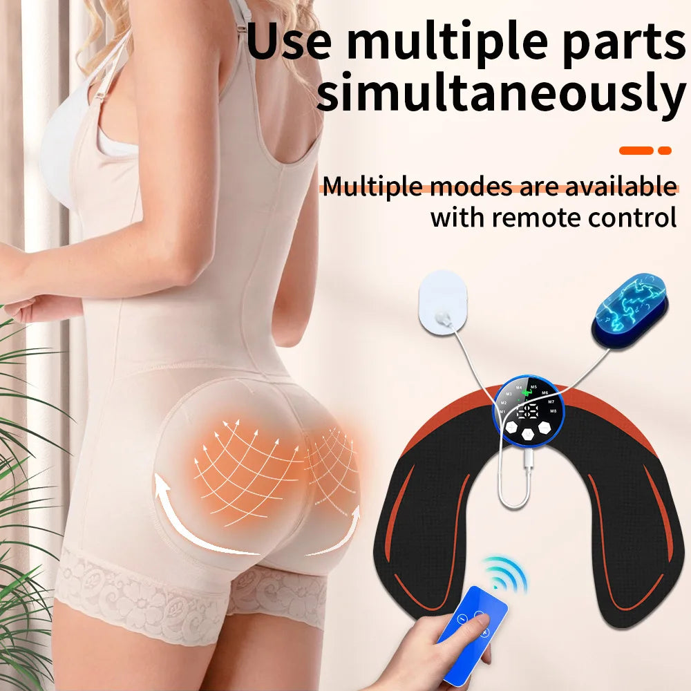 Electrical Muscel Stimulator Massager Abdomen Buttocks Arm Leg Neck Hips Trainer Muscle Toner Fitness Training Workout Equipment