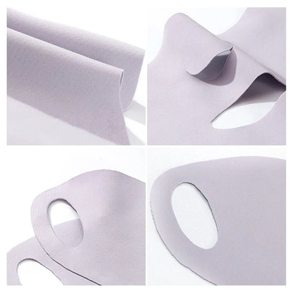 Women Men Sunscreen Mask Outdoor Cycling Face Mask Breathable Reusable Double Layer Ice Silk Masks Anti-UV Sun