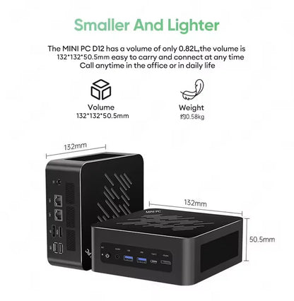 Topton 2x2.5G LAN Gaming Mini PC AMD Ryzen AI 9 H 465 HX 370 ES AI 7 ES OCuLink Desktop Computer Windows 11 WiFi6E For Open Claw