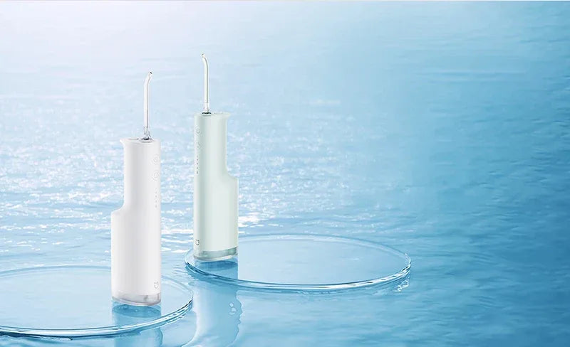 New MIJIA Portable Oral Irrigator F300 Dental Water Jet Water Flosser Teeth Whitening Bucal Tooth Cleaner Waterpulse MEO703
