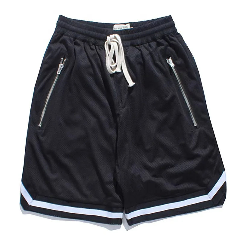 Men Slim Sports Basketball Shorts Mesh Quick Dry Gym Shorts for Summer Fitness Joggers Casual Breathable Short Pants Scanties