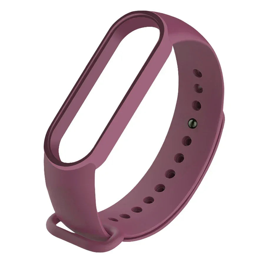 Colors Bracelet for Xiaomi Mi Band 7 6 5 Sport Strap Watch Silicone Wrist Strap For Xiaomi Mi band 5 6 Bracelet Miband 4 3 Strap