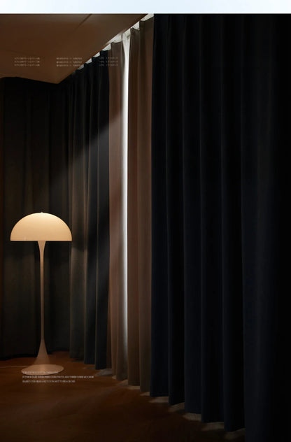 Modern Simple Blackout Curtain Luxury Living Room Drape Room Balcony Floor-to-ceiling Windows Curtains Bedroom Soundproof Drapes