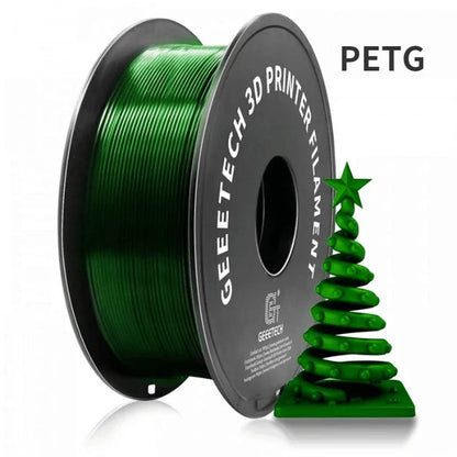 GEEETECH 1Kg 1.75mm PETG Filament For 3D Printer Filament Vacuum Packaging Overseas Warehouses Fast Ship