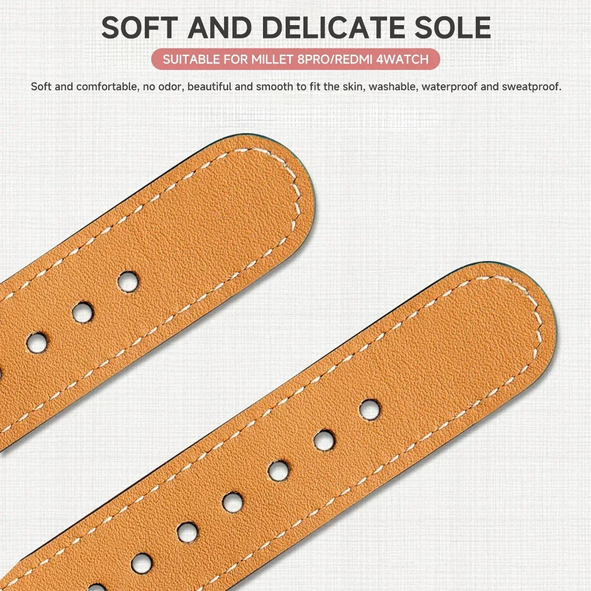 for Redmi watch 5 Leather Band for redmi watch 4 Smart Watch correas Strap Accessoeies for Xiaomi Mi band 9pro 8pro