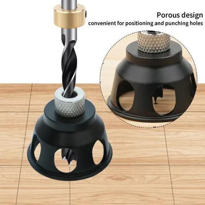 Vertical Drilling Guide Device Auxiliary Woodworking Punch Tool DIY Furniture Right Angle Punching Guide Locator