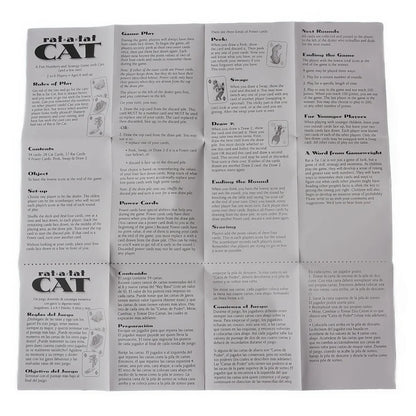 Rat-A-Tat Cat: a Playful Numbers Card Game (Cats, Rats & Fun!) Interesting Card Games, Board Games, Interactive Tabletop Games, with Instruction Manuals in English, French, and Spanish, Ideal Party Games, Suitable as Gifts, P